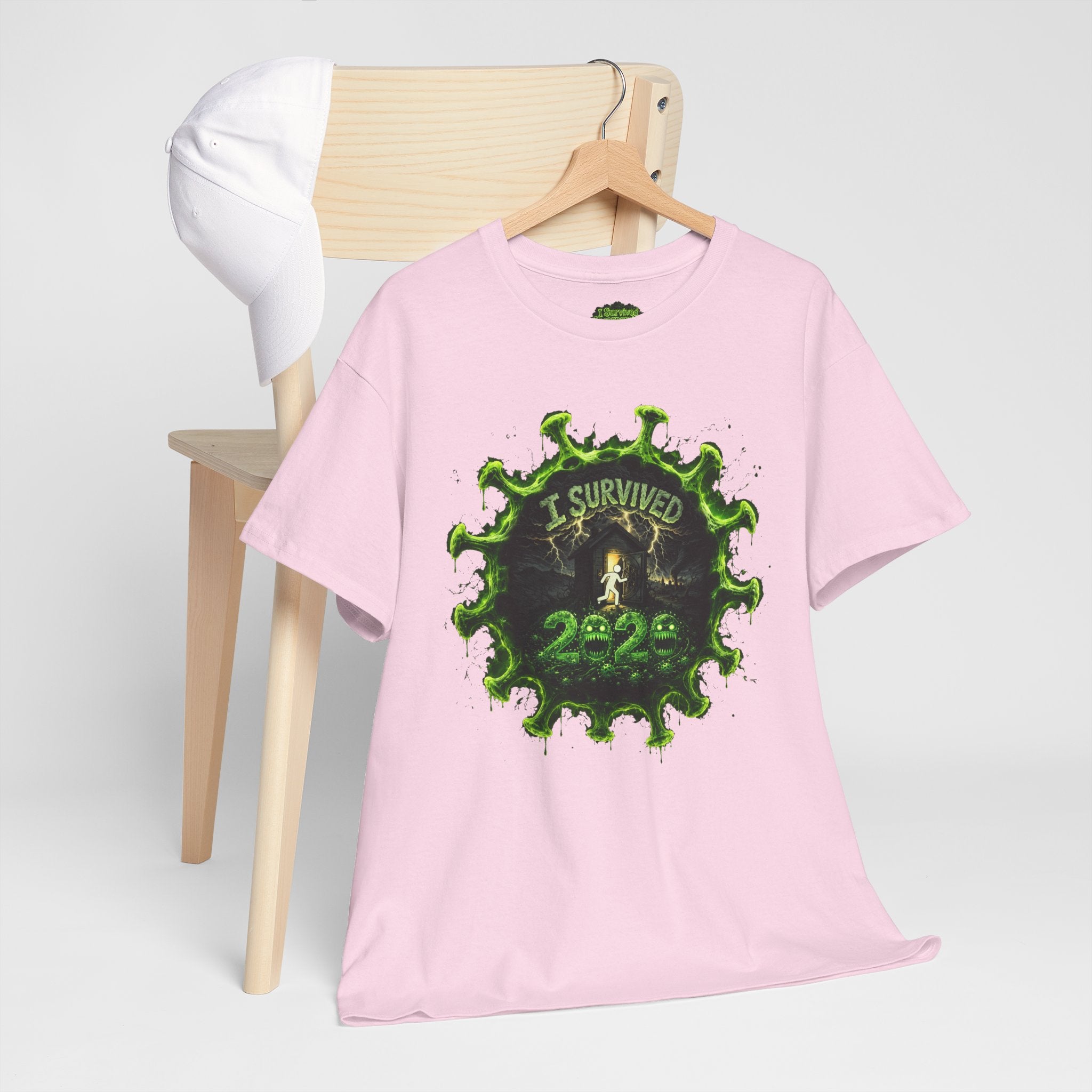 I Survived 2020 — Director's Cut S1:E2 "The Coming of COVID" | Pandemic Edition Unisex Heavy Cotton Tee