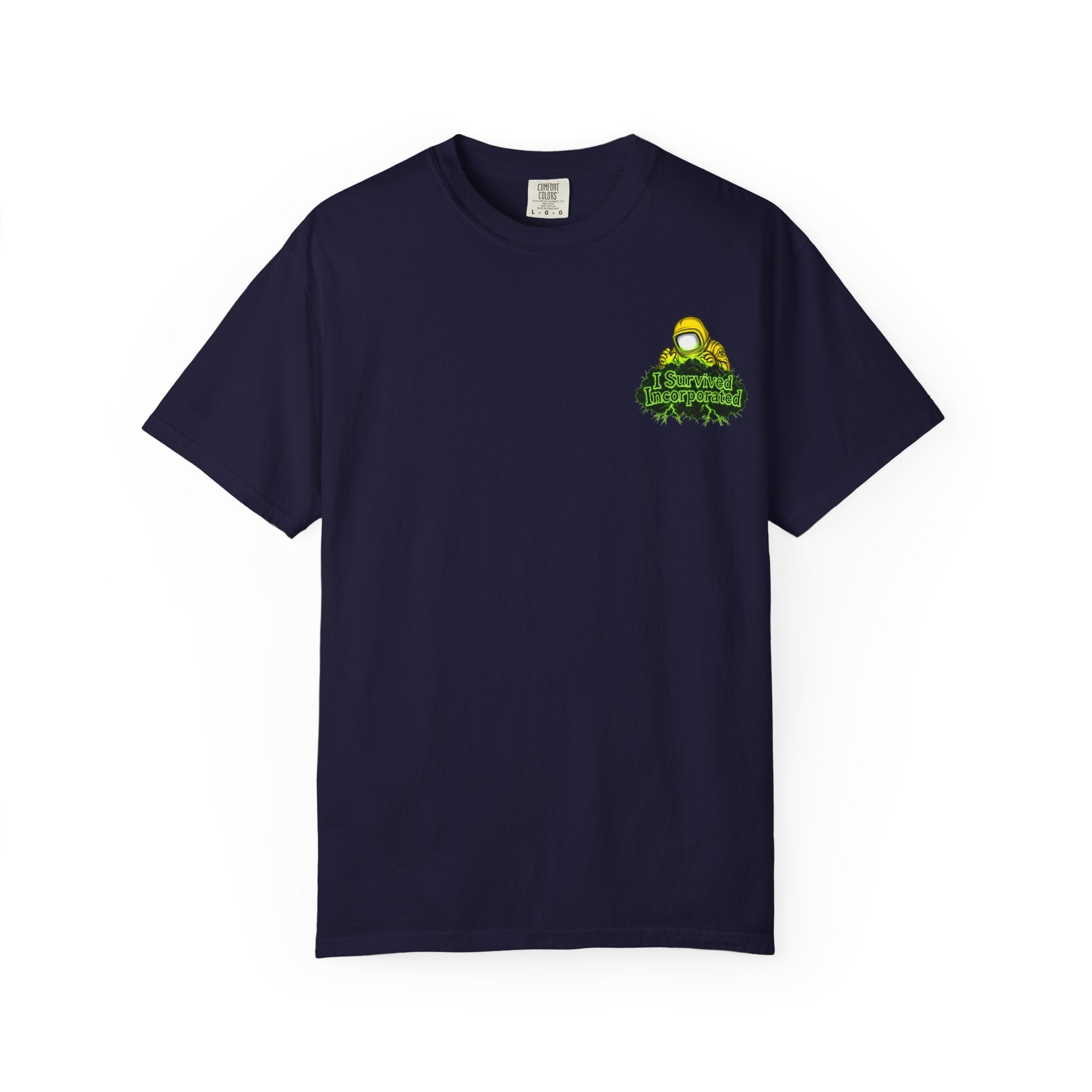 I Survived 2020 — "Please Stand By" Test Pattern Toxic Signal Tee Summer Premiere Unisex Garment-Dyed T-shirt