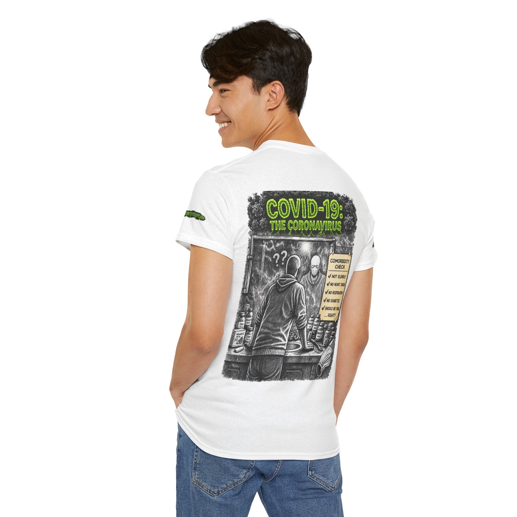 I Survived 2020 — Director's Cut S1:E1 "COVID-19: The Coronavirus" | Pandemic Edition Unisex Heavy Cotton Tee (SPECIAL EDITION)