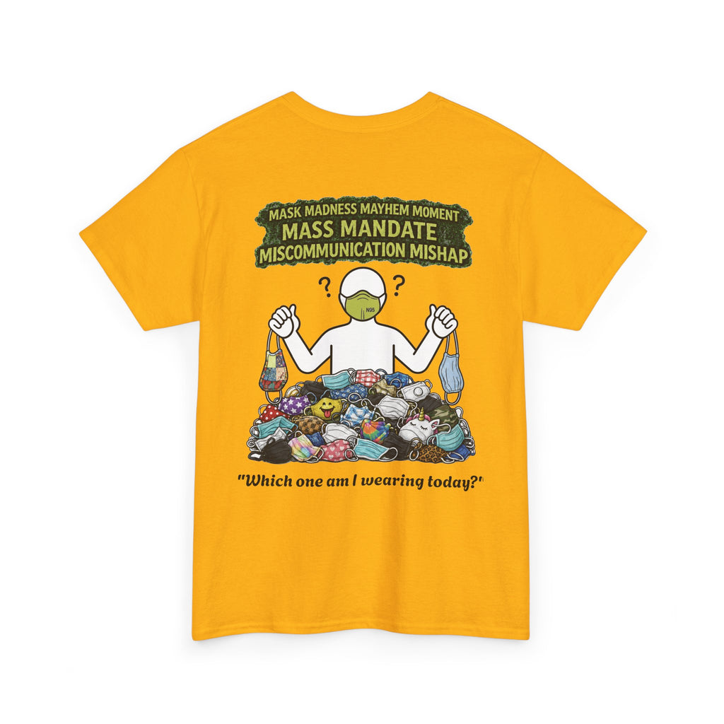 I Survived 2020 — Director's Cut S1:E4 "Mask Madness Mayhem Moment" | Pandemic Edition Unisex Heavy Cotton Tee
