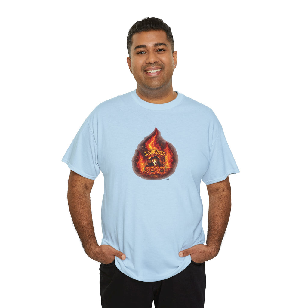 I Survived 2020 — WILDFIRES S2:E1: Director's Cut "Berry Creek" Memorial Unisex Heavy Cotton Tee