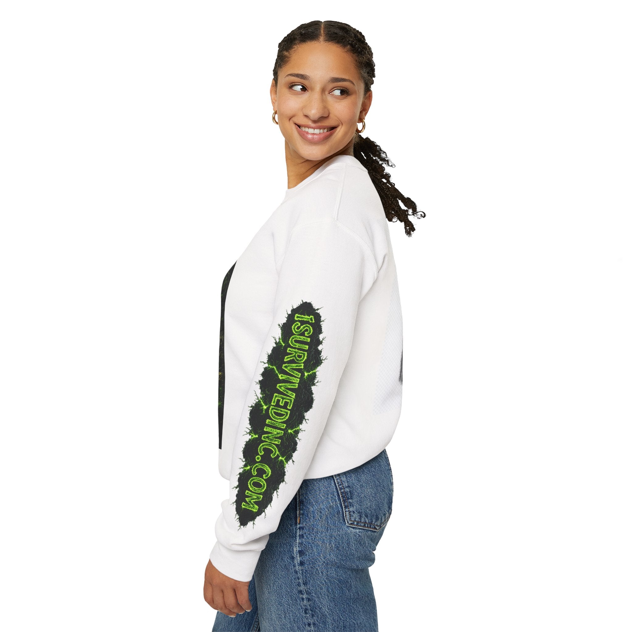 I Survived 2020 — S1:E5 "Delivery Doomsday" | Pandemic Edition Unisex Heavy Blend™ Crewneck Sweatshirt