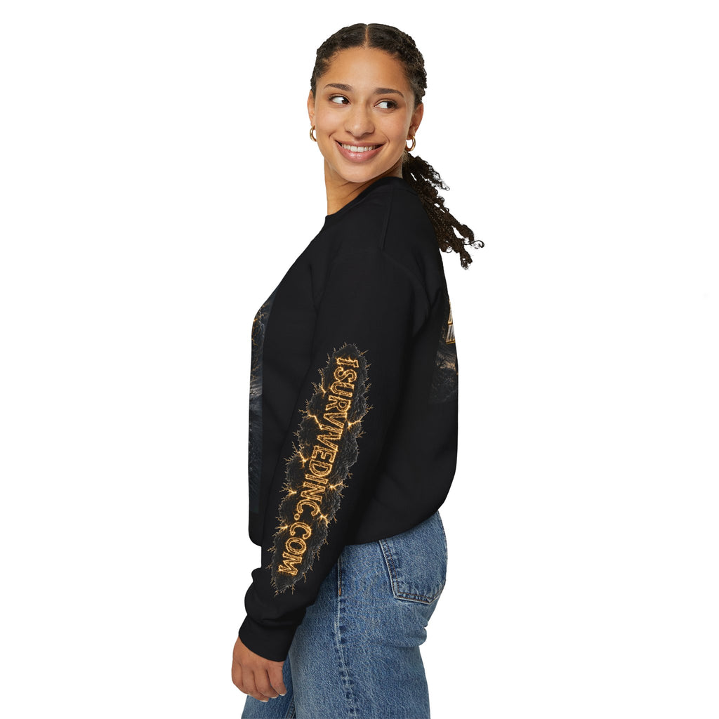 I Survived 2020 — Original Design Teaser Tee | Season 1 Premiere Drop Unisex Heavy Blend™ Crewneck Sweatshirt (SPECIAL EDITION)