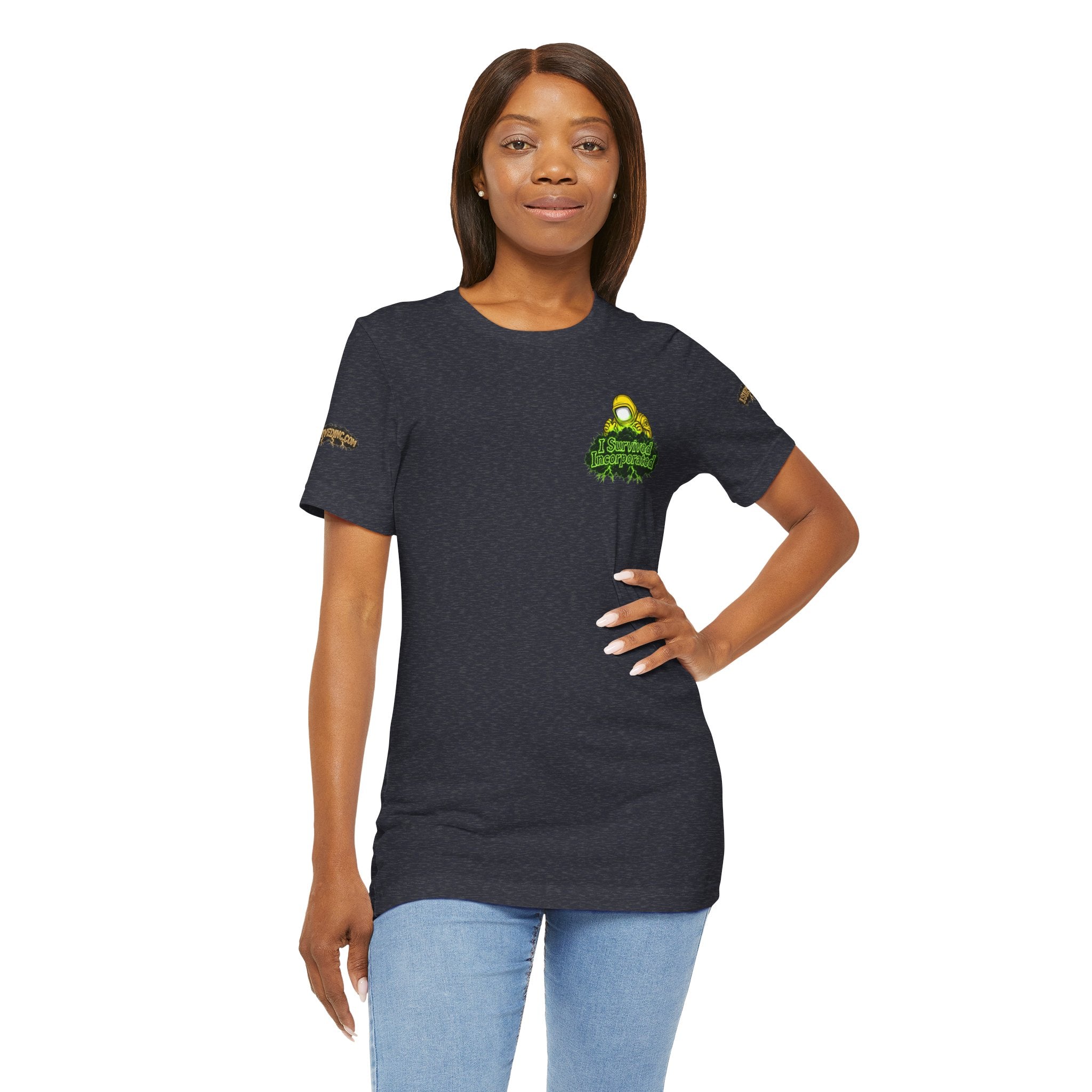 I Survived 2020 — "Please Stand By" Test Pattern Toxic Signal Tee Special Edition Summer Premiere Unisex Jersey Short Sleeve Tee