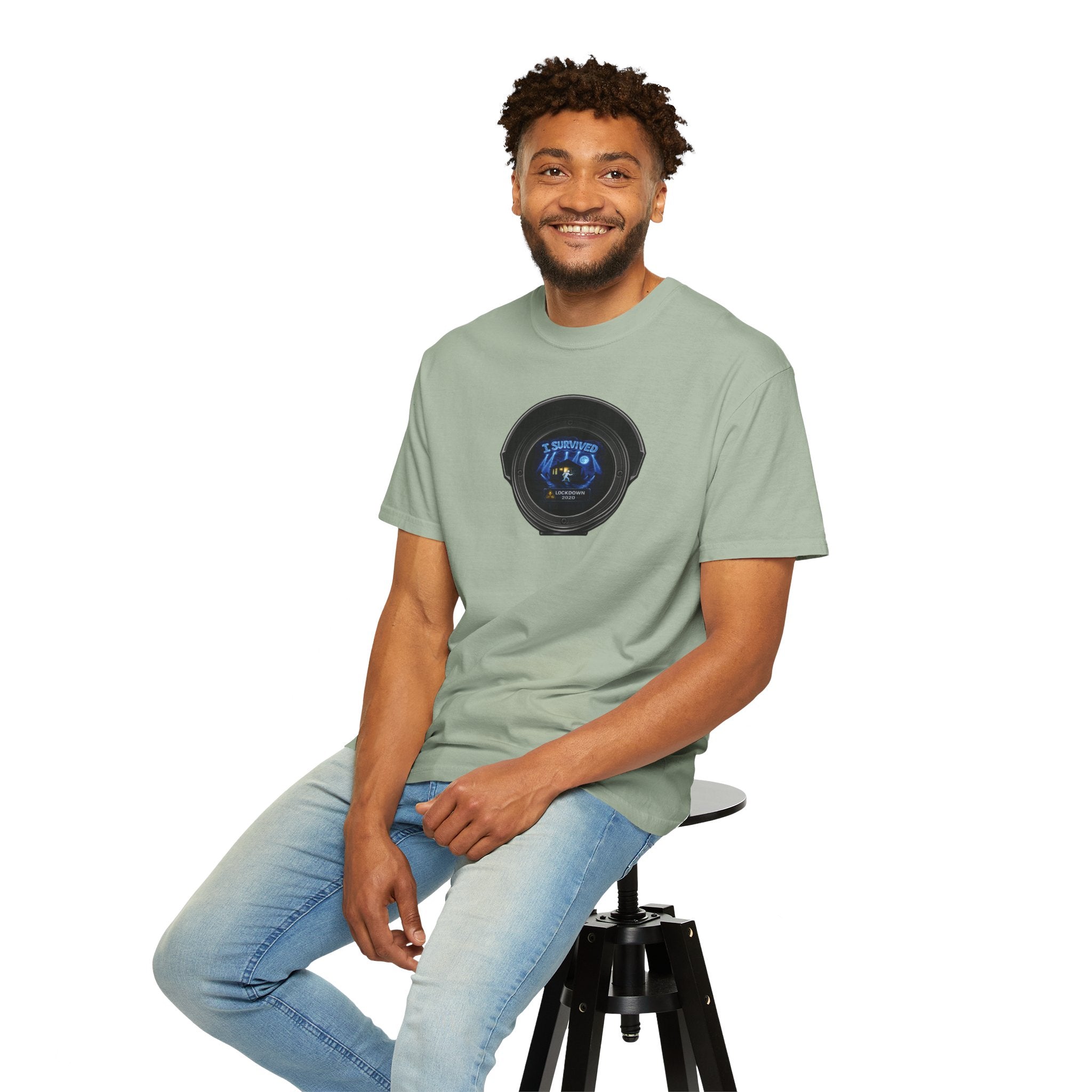 I Survived 2020 —  LOCKDOWN S3:E2: Director's Cut "Dating Under Lockdown" Unisex Garment-Dyed T-shirt