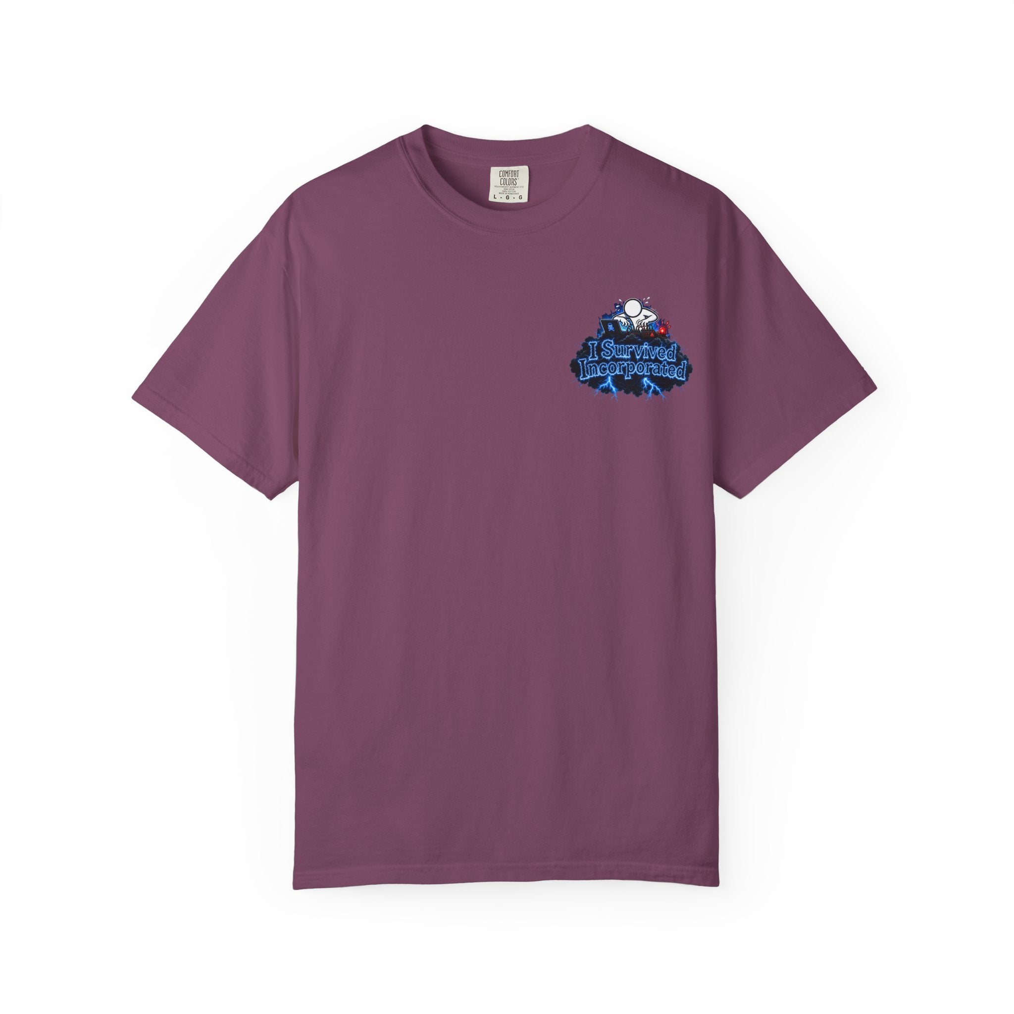 I Survived 2020 — "Please Stand By" Test Pattern Tee Lockdown Special Edition Summer Exclusive Unisex Garment-Dyed T-shirt