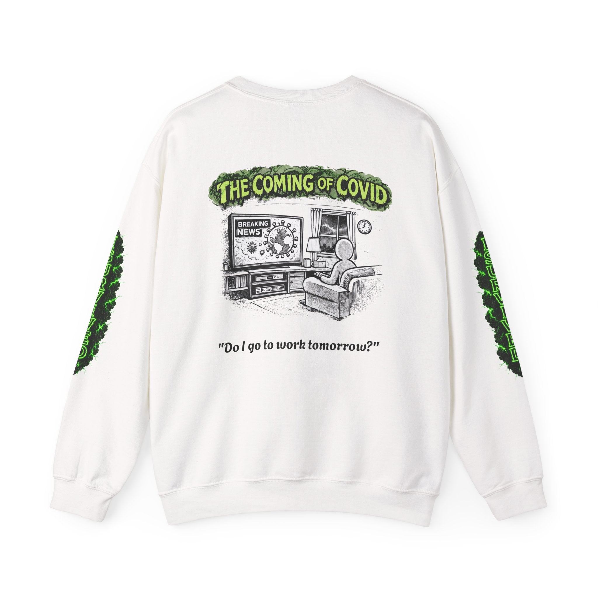 I Survived 2020 — Director's Cut S1:E2 "The Coming of COVID" | Pandemic Edition Unisex Heavy Blend™ Crewneck Sweatshirt