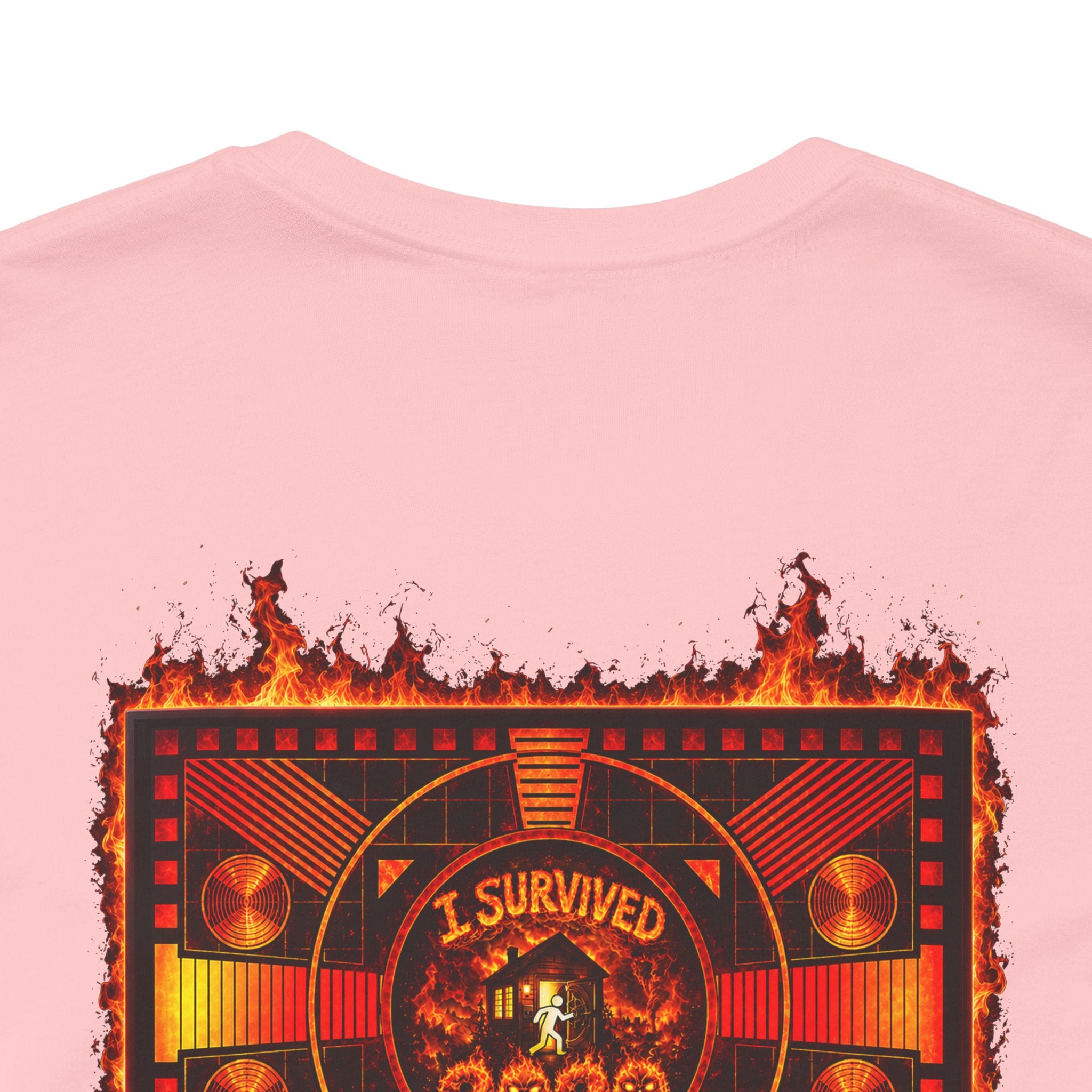 I Survived 2020 — "Please Stand By" Test Pattern Tee Wildfire Signal Edition Summer Premiere Unisex Jersey Short Sleeve Tee