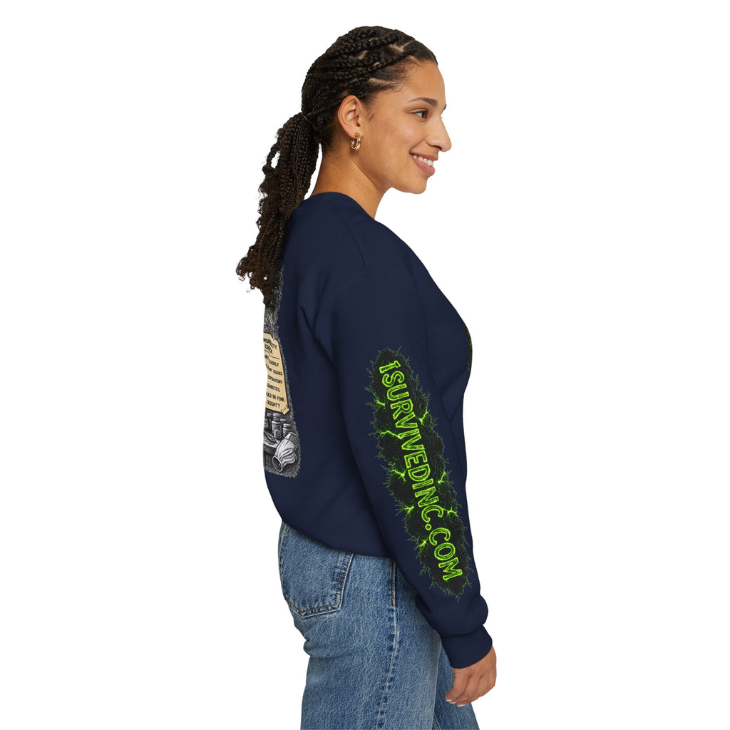I Survived 2020 — S1:E1 "COVID-19: The Coronavirus" | Pandemic Edition Unisex Heavy Blend™ Crewneck Sweatshirt