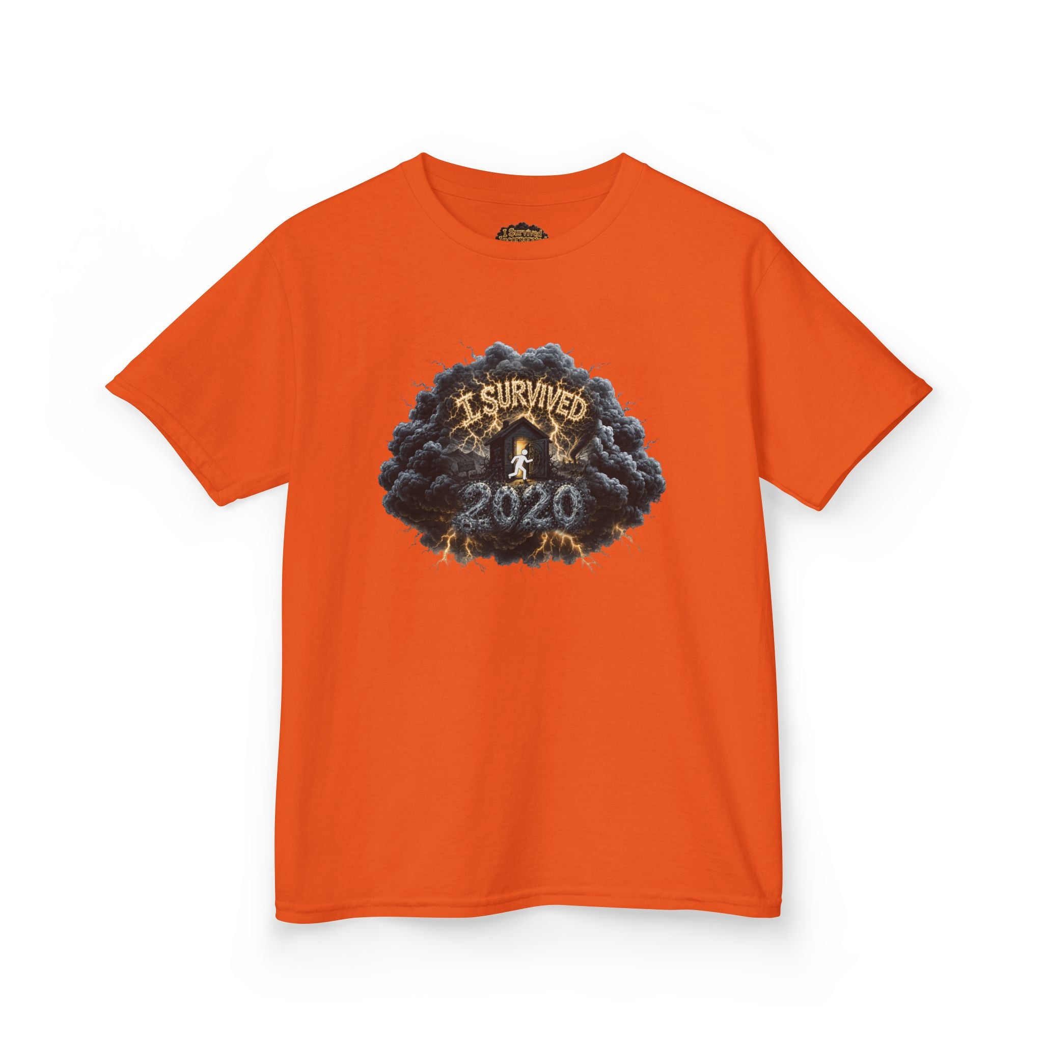 I Survived 2020 — Director's Cut Original Design Teaser Tee | Season 1 Premiere Drop Kids Heavy Cotton™ Tee