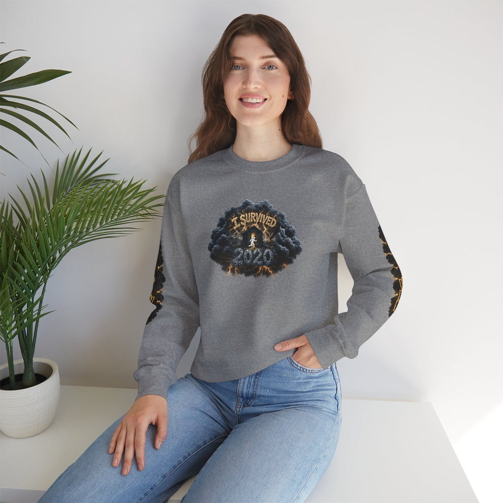 I Survived 2020 — Original PILOT Design: Director's Cut Special Edition Unisex Heavy Blend™ Crewneck Sweatshirt