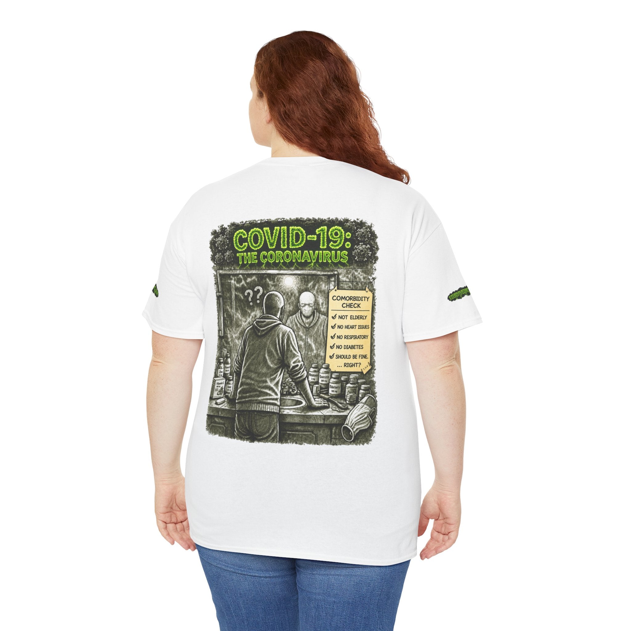 I Survived 2020 — PANDEMIC S1:E1: Director's Cut Special Edition "COVID-19: The Coronavirus" Unisex Heavy Cotton Tee