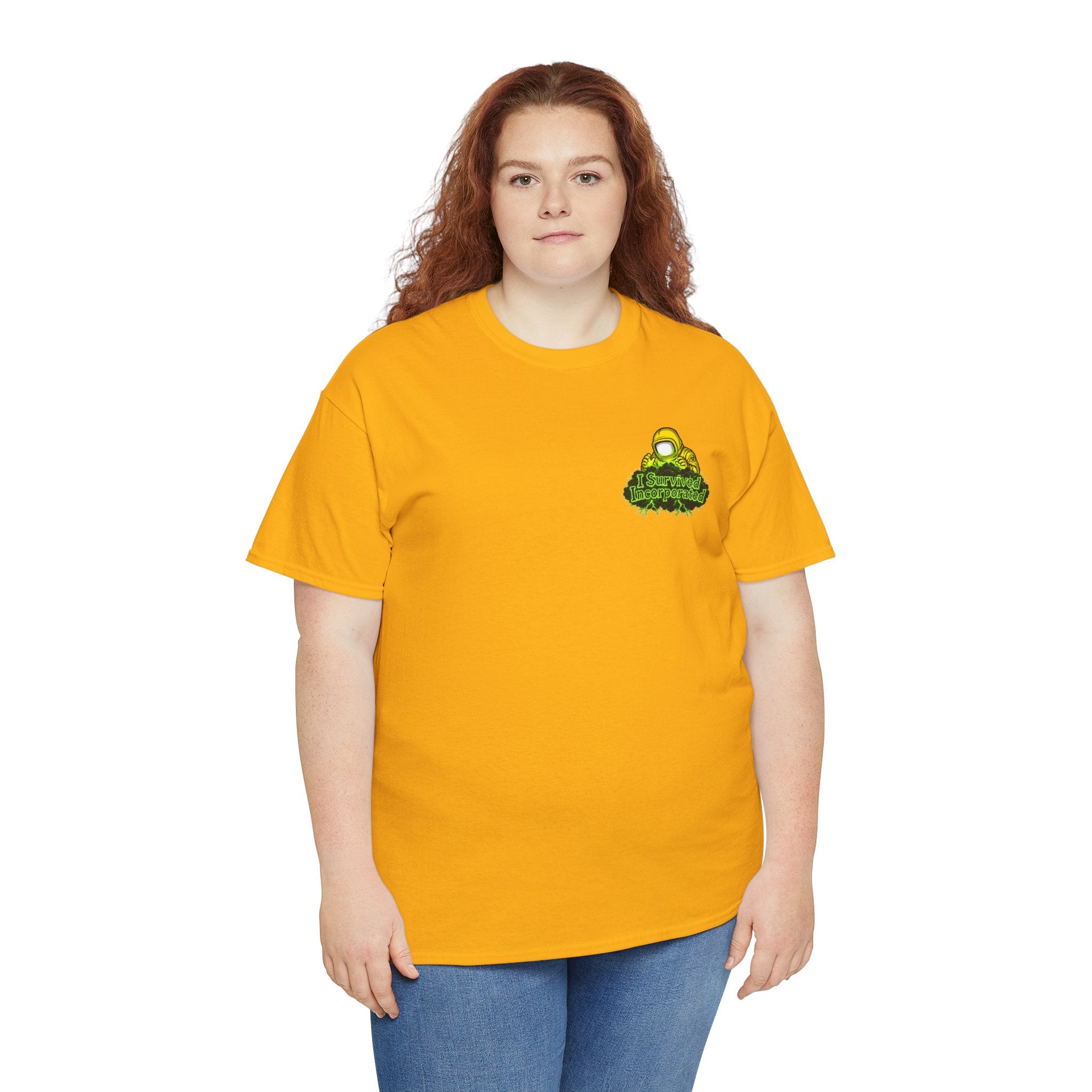 I Survived 2020 — "Please Stand By" Test Pattern Toxic Signal Tee Summer Premiere Unisex Heavy Cotton Tee
