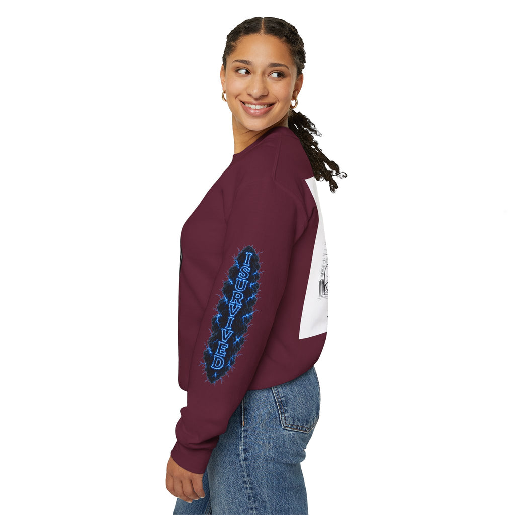 I Survived 2020 — Director's Cut S3:E2 "Dating Under Lockdown" | Lockdown Edition Documentary Unisex Heavy Blend™ Crewneck Sweatshirt
