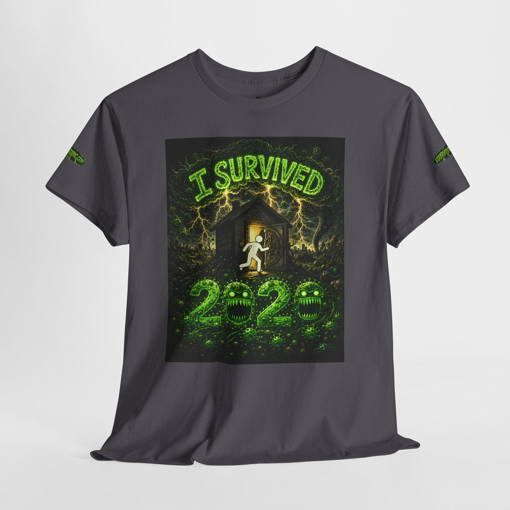 I Survived 2020 — S1:E1 "COVID-19: The Coronavirus" | Pandemic Edition Unisex Heavy Cotton Tee (SPECIAL EDITION)