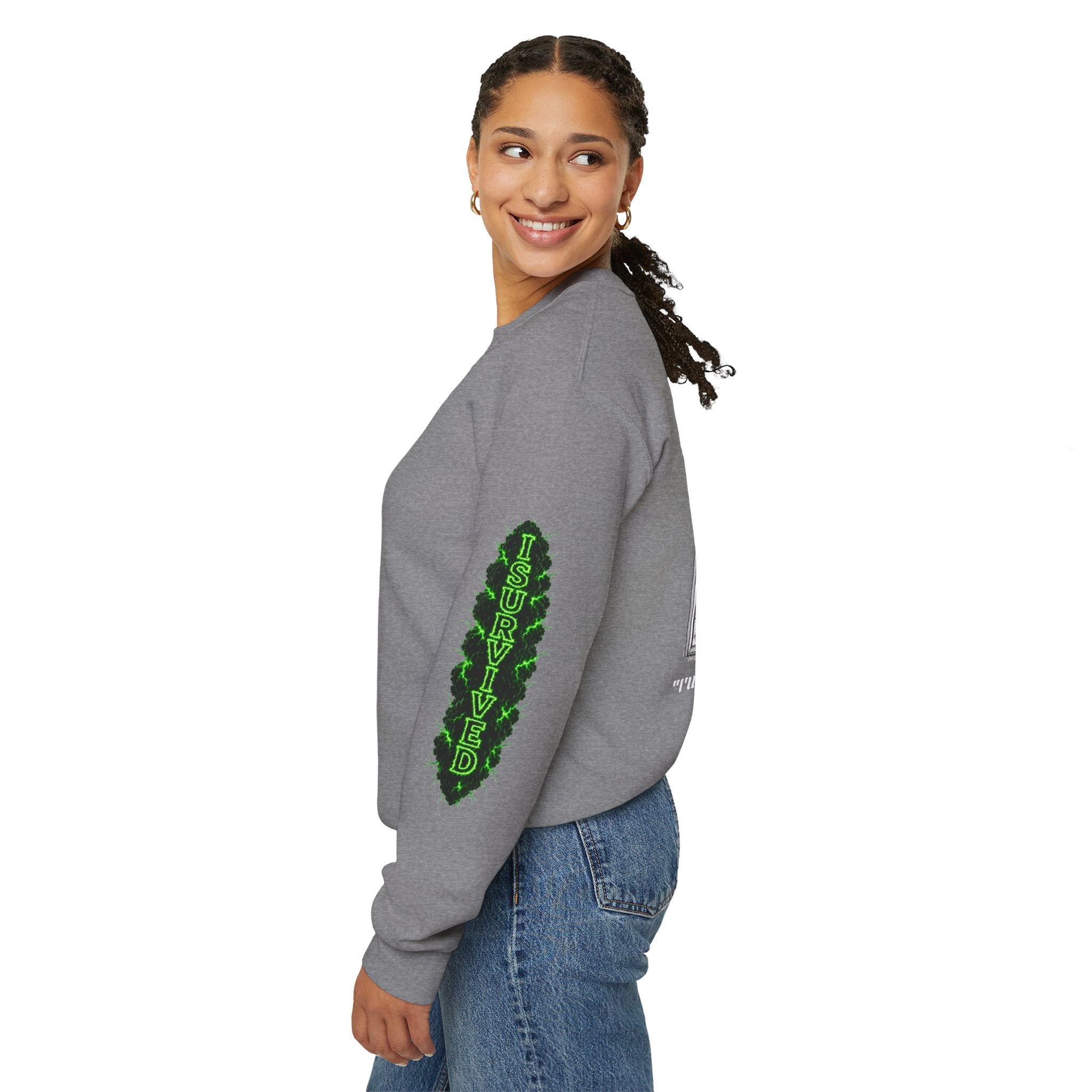 I Survived 2020 — PANDEMIC S1:E5: Director's Cut "Delivery Doomsday" Unisex Heavy Blend™ Crewneck Sweatshirt