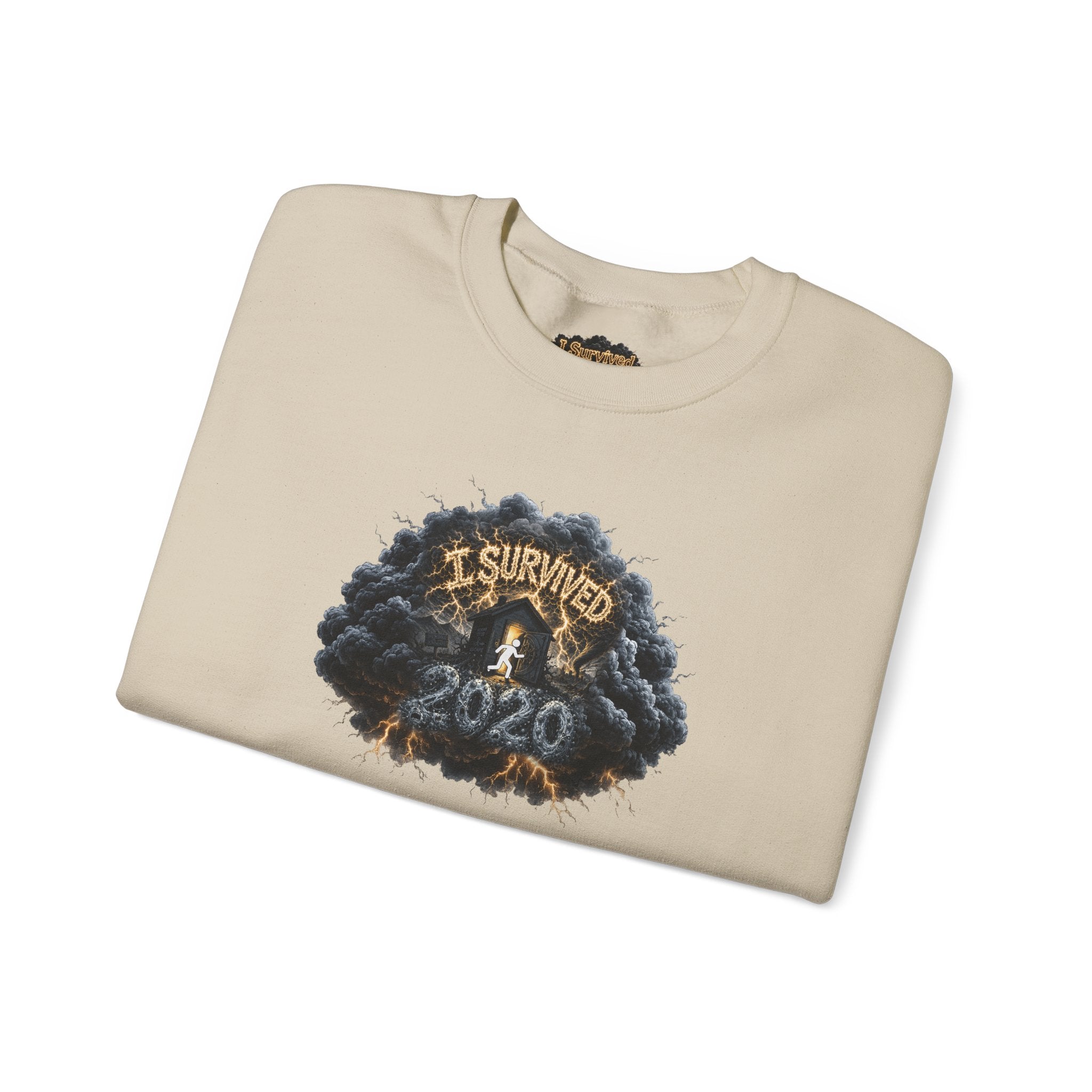 I Survived 2020 — Original PILOT Design: Director's Cut Special Edition Unisex Heavy Blend™ Crewneck Sweatshirt