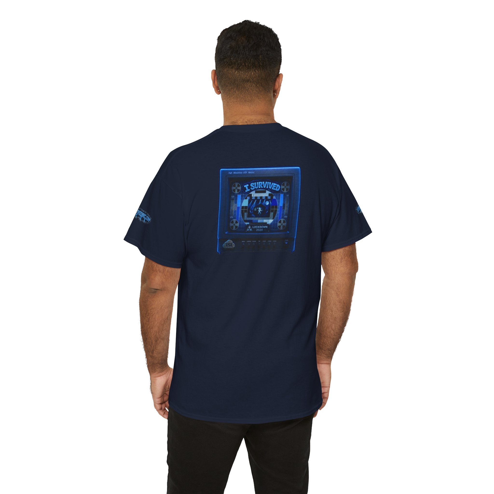 I Survived 2020 — "Please Stand By" Test Pattern Tee Lockdown Special Edition Summer Exclusive Unisex Heavy Cotton Tee