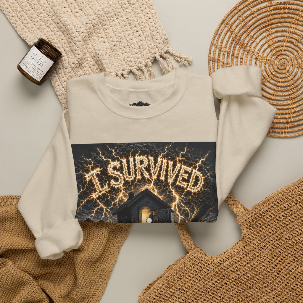 I Survived 2020 — Original PILOT Design: Special Edition Unisex Heavy Blend™ Crewneck Sweatshirt