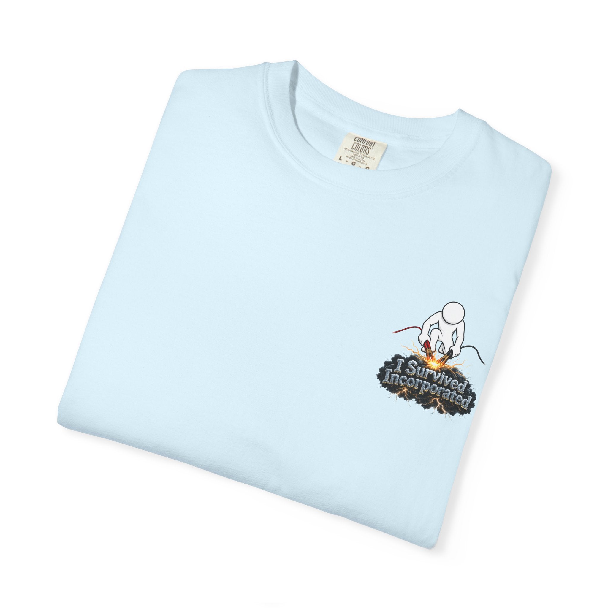I Survived 2020 — "Please Stand By" Test Pattern Tee Summer Premier Unisex Garment-Dyed T-shirt