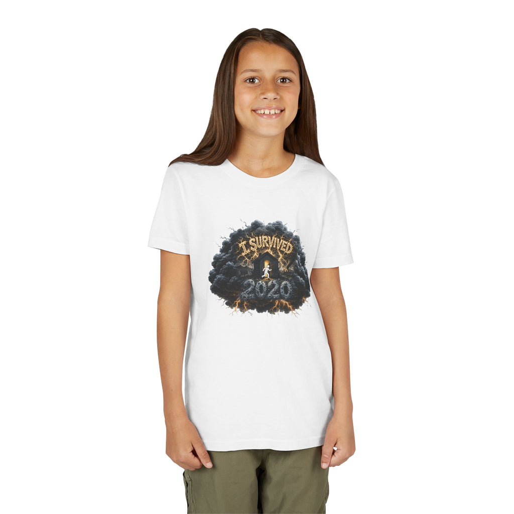 I Survived 2020 — Director's Cut Original Design Teaser Tee | Season 1 Premiere Drop Youth Short Sleeve Tee