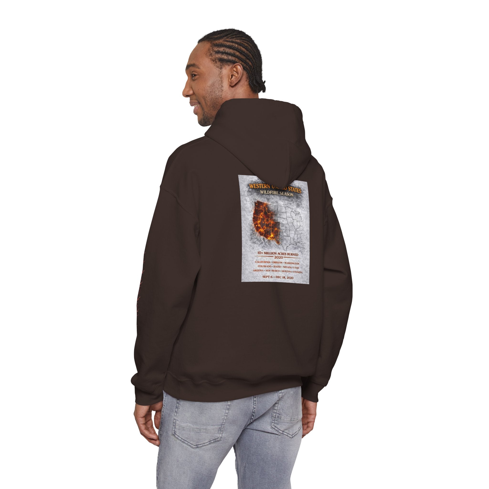 I Survived 2020 — Director's Cut S2:E4 "Western U.S. Wildfire Season" | Mid-Season Finale Pt. 1 | Wildfire Edition Memorial Hoodie Sweatshirt