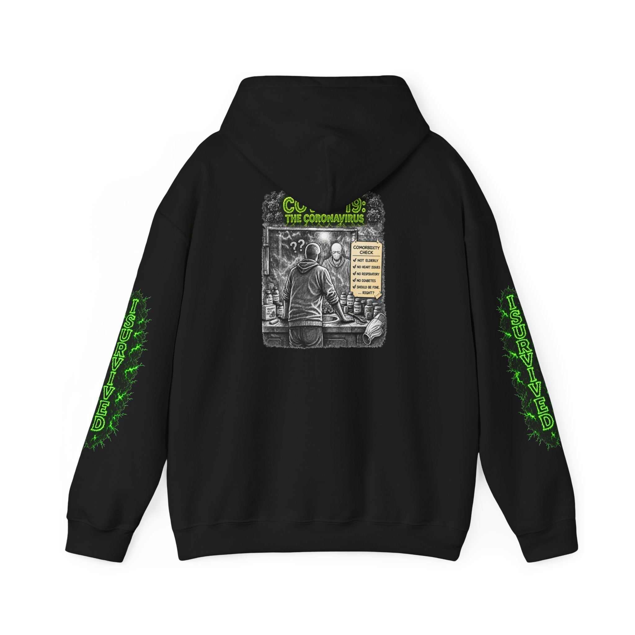 I Survived 2020 — Director's Cut S1:E1 "COVID-19: The Coronavirus" | Pandemic Edition Hoodie Sweatshirt