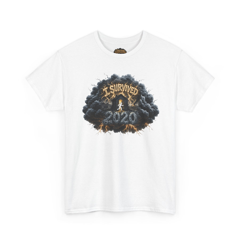I Survived 2020 —  Deriector's Cut Original Design Teaser Tee | Season 1 Premiere Drop Unisex Heavy Cotton Tee