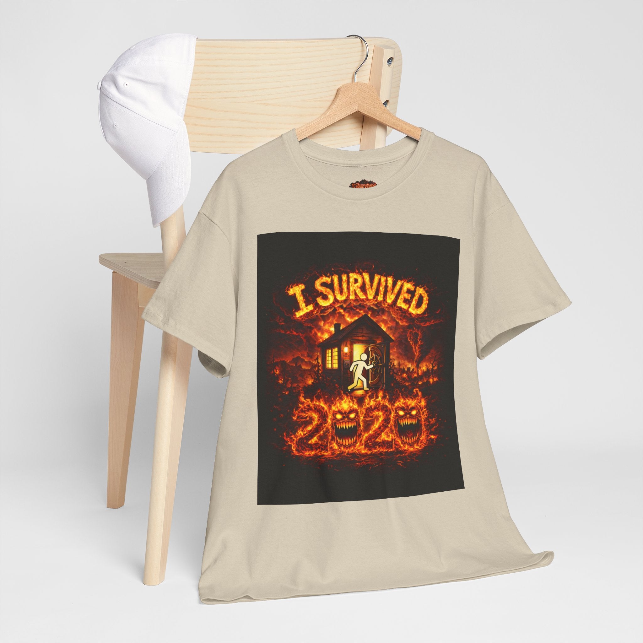 I Survived 2020 — S2:E3 "The California Wildfires" | Wildfire Edition Memorial Unisex Heavy Cotton Tee