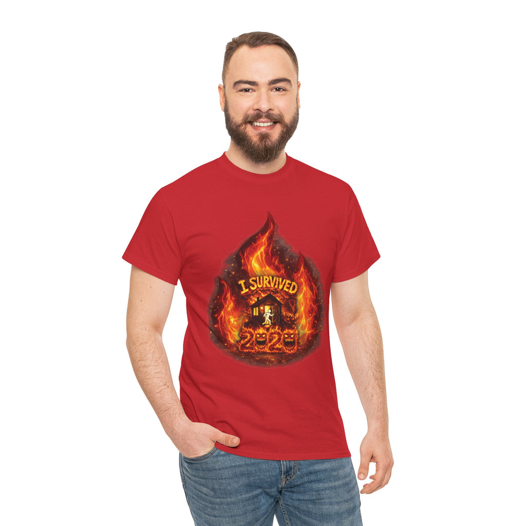 I Survived 2020 — Director's Cut S2:E3 "The California Wildfires" | Wildfire Edition Memorial Unisex Heavy Cotton Tee
