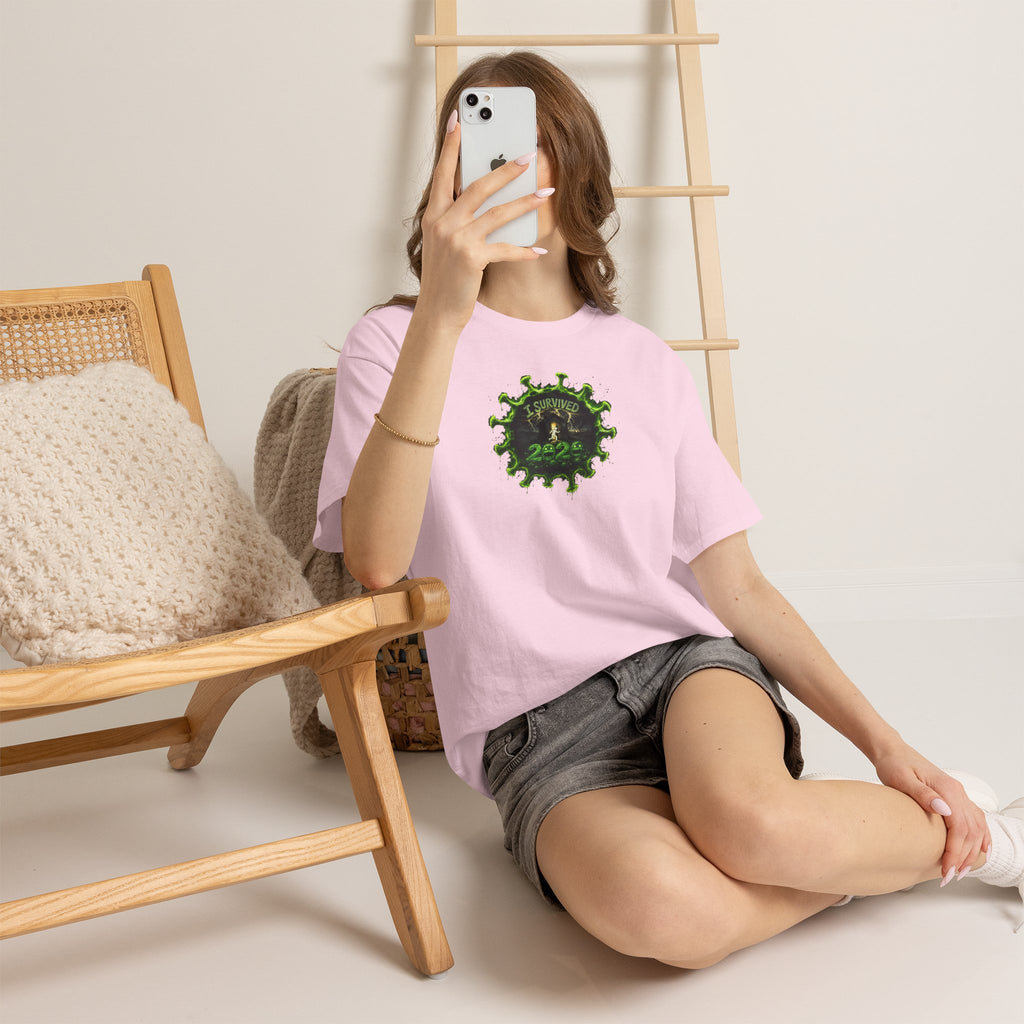 I Survived 2020 — PANDEMIC S1:E1: Director's Cut "COVID-19: The Coronavirus" Unisex Heavy Cotton Tee