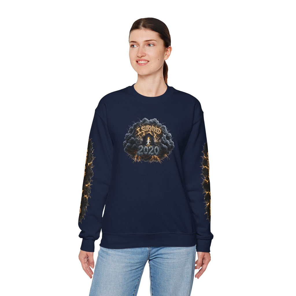 I Survived 2020 — Original PILOT Design: Director's Cut Special Edition Unisex Heavy Blend™ Crewneck Sweatshirt