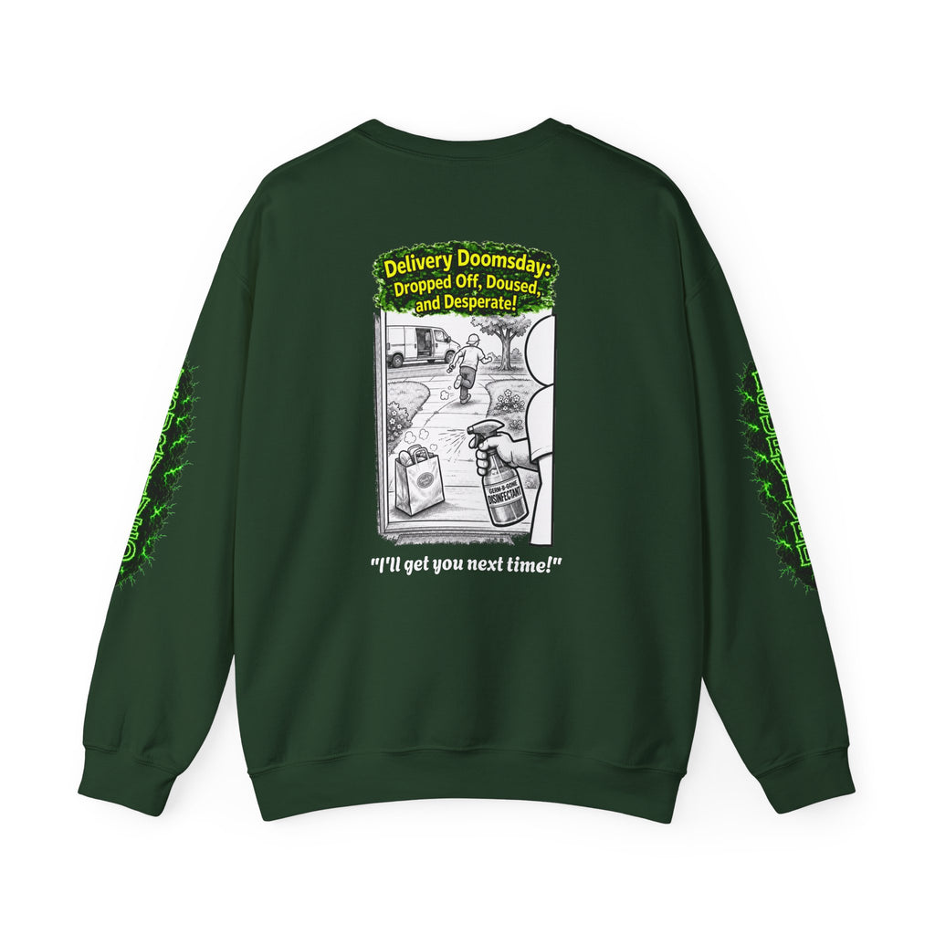 I Survived 2020 — PANDEMIC S1:E5: Director's Cut "Delivery Doomsday" Unisex Heavy Blend™ Crewneck Sweatshirt