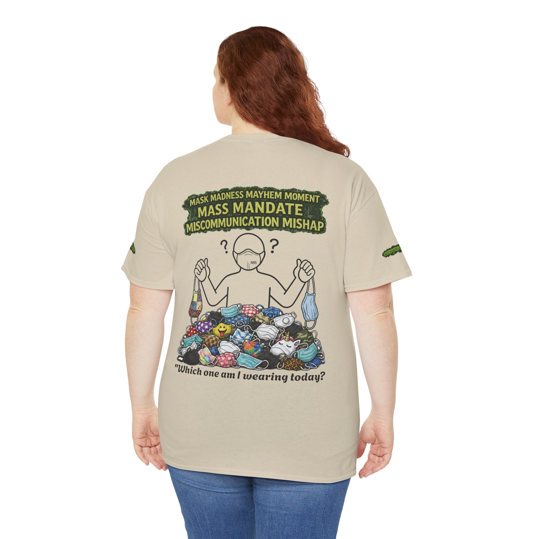 I Survived 2020 — S1:E4 "Mask Madness Mayhem Moment" | Pandemic Edition Unisex Heavy Cotton Tee (SPECIAL EDITION)