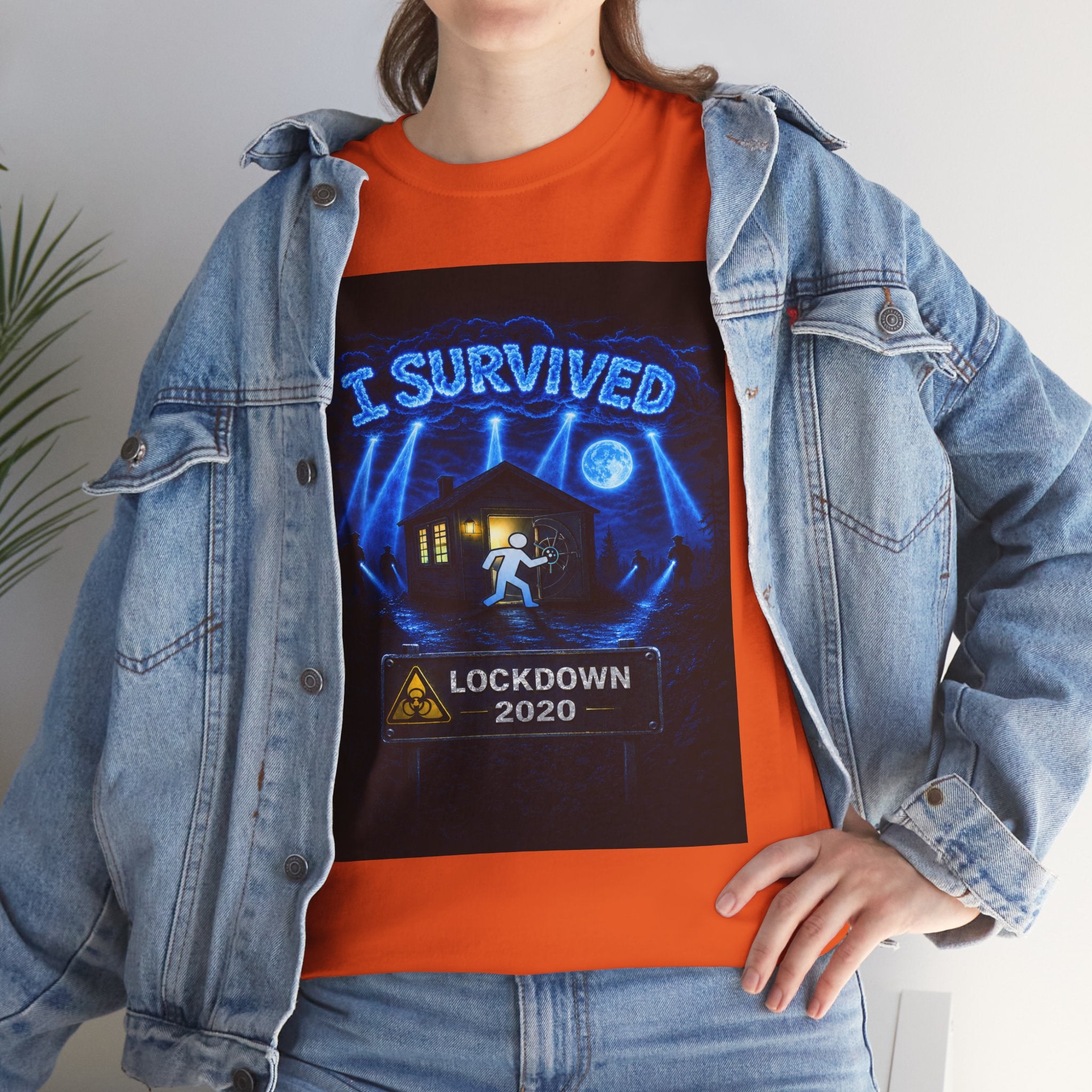 I Survived 2020 — S3:E2 "Dating Under Lockdown" | Lockdown Edition Documentary Unisex Heavy Cotton Tee (SPECIAL EDITION)