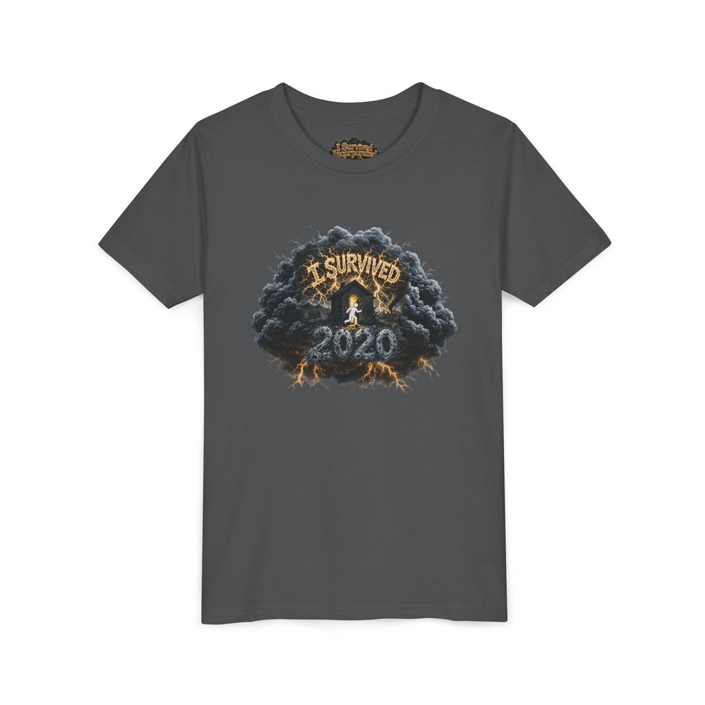 I Survived 2020 — Director's Cut Original Design Teaser Tee | Season 1 Premiere Drop Youth Short Sleeve Tee