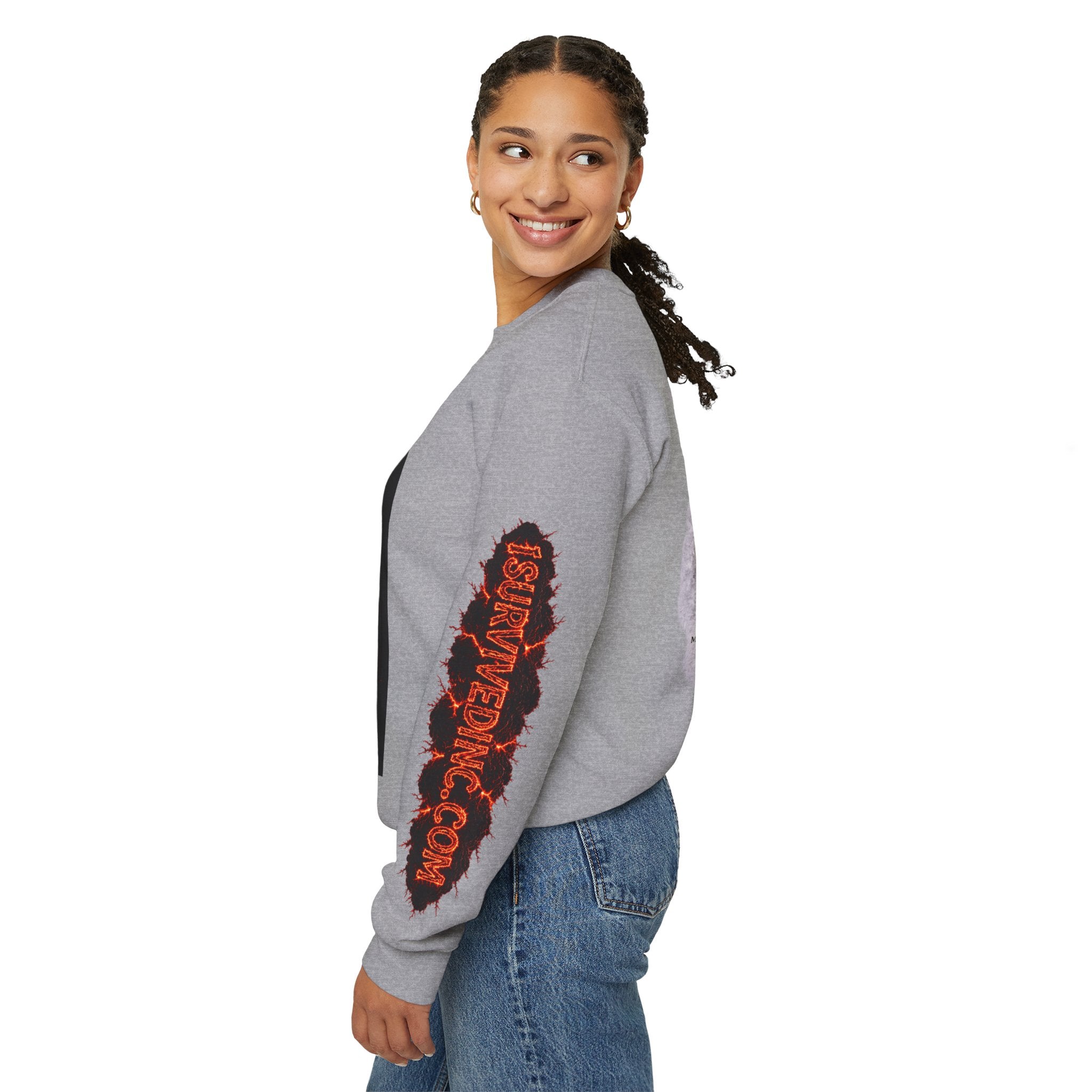 I Survived 2020 — S2:E3 "The California Wildfires" | Wildfire Edition Memorial Unisex Heavy Blend™ Crewneck Sweatshirt