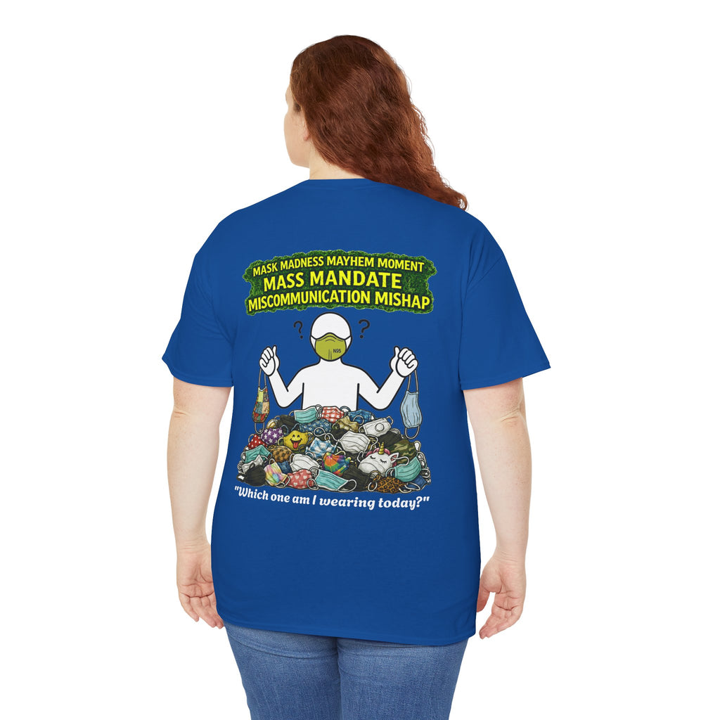I Survived 2020 — PANDEMIC S1:E4: Director's Cut "Mask Madness" Unisex Heavy Cotton Tee