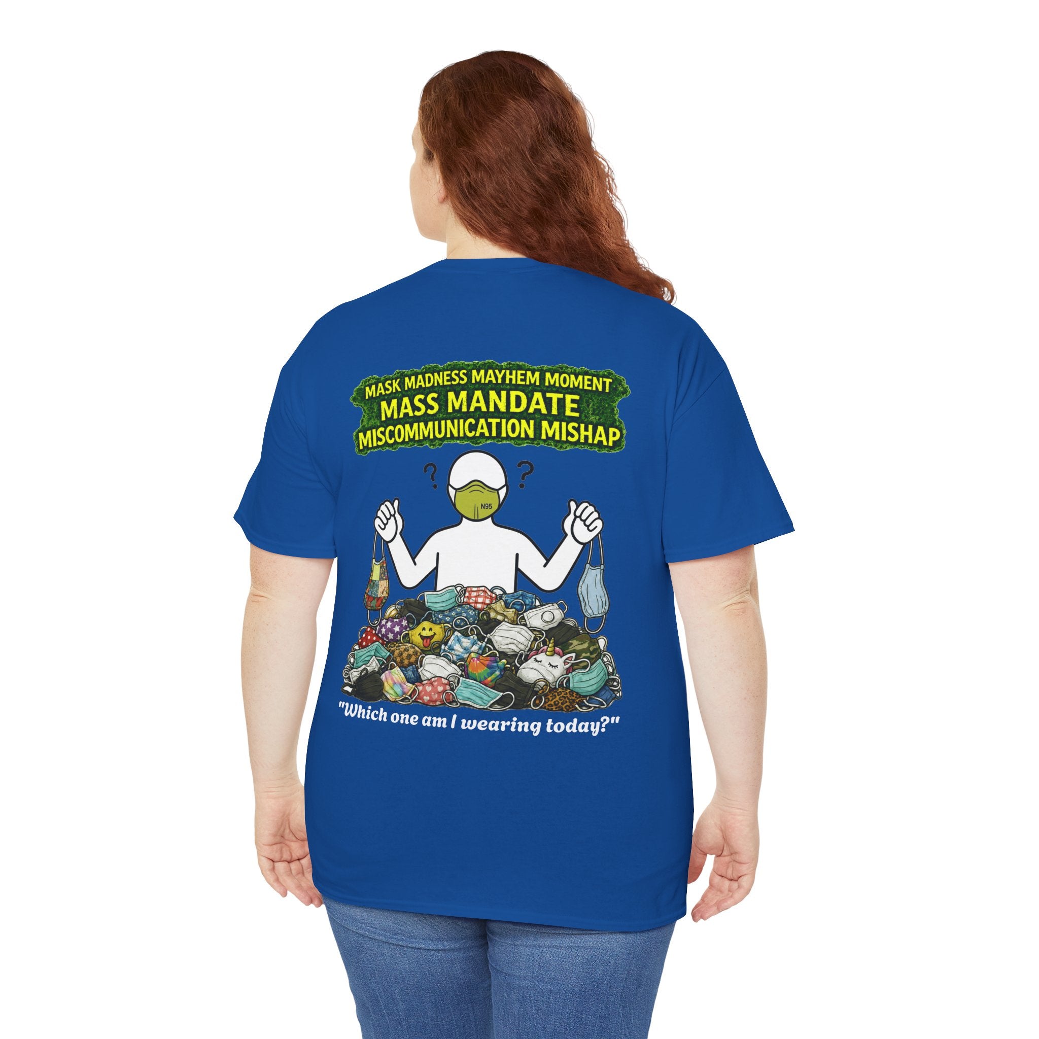 I Survived 2020 — PANDEMIC S1:E4: Director's Cut "Mask Madness" Unisex Heavy Cotton Tee