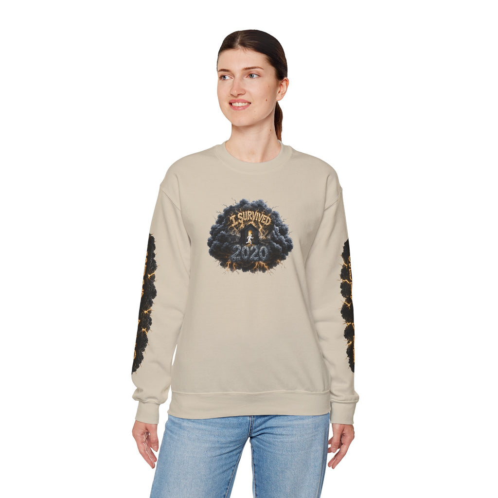 I Survived 2020 — Original PILOT Design: Director's Cut Special Edition Unisex Heavy Blend™ Crewneck Sweatshirt