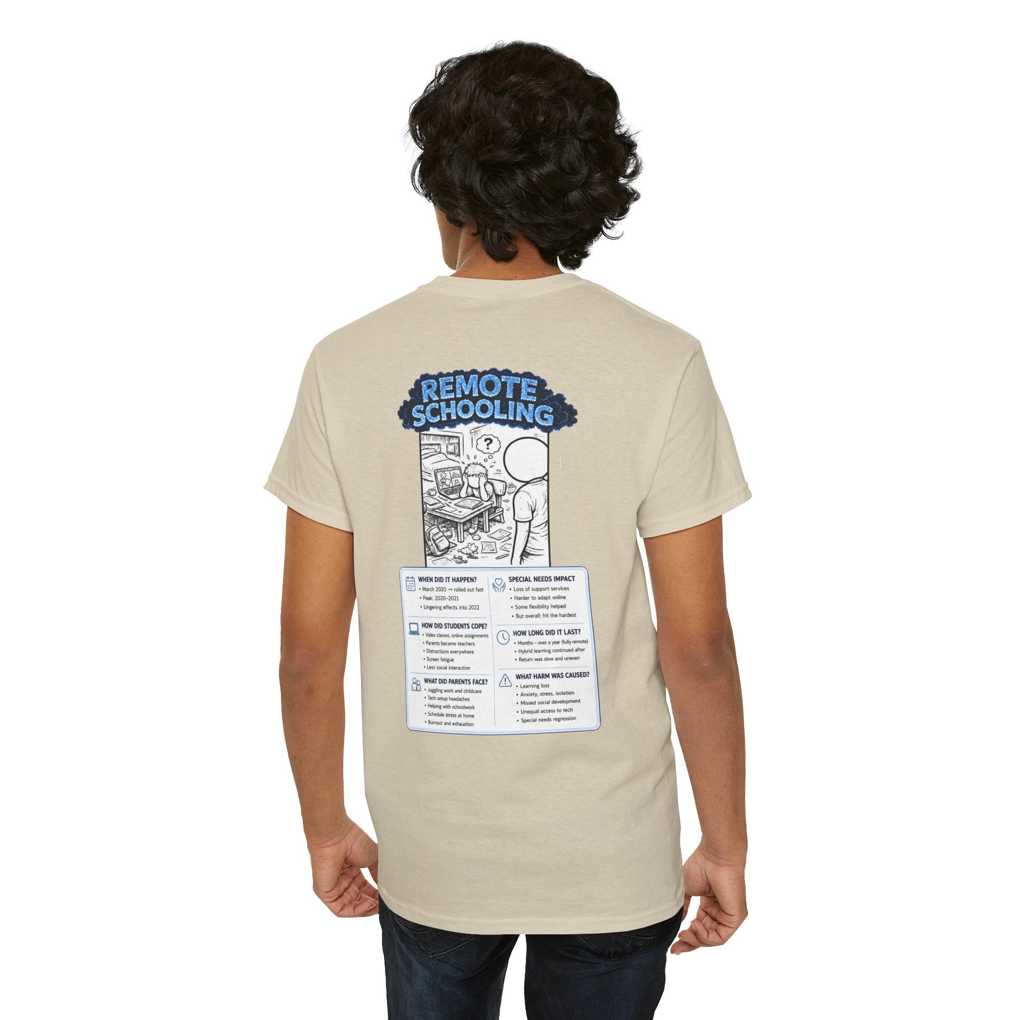 I Survived 2020 — LOCKDOWN S3:E3: "Remote Schooling" Documentary Tee