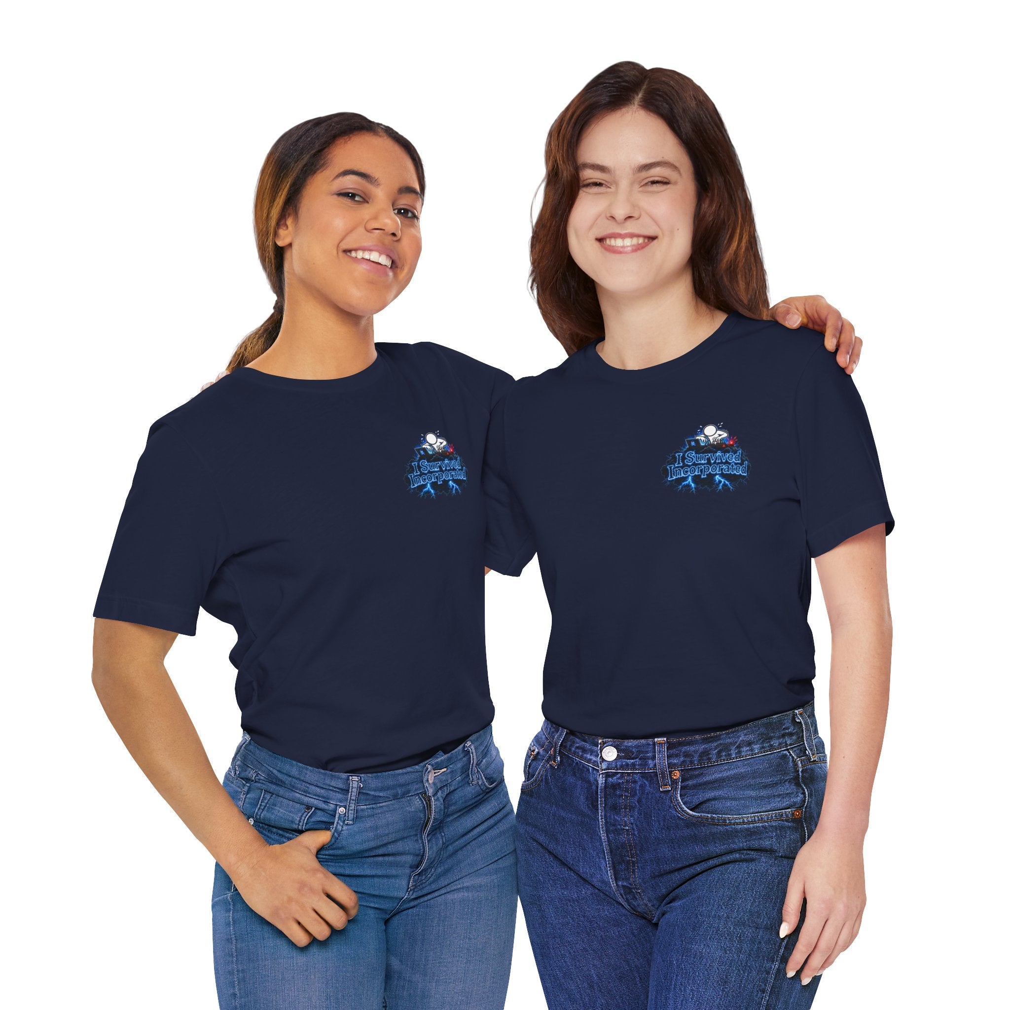 I Survived 2020 — "Please Stand By" Test Pattern Tee Lockdown Summer Exclusive Unisex Jersey Short Sleeve Tee