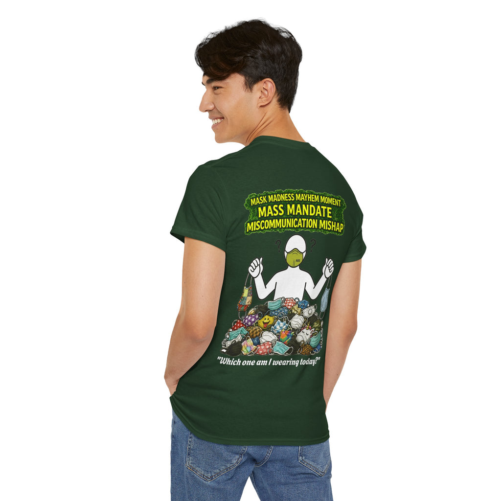 I Survived 2020 — PANDEMIC S1:E4: Director's Cut "Mask Madness" Unisex Heavy Cotton Tee