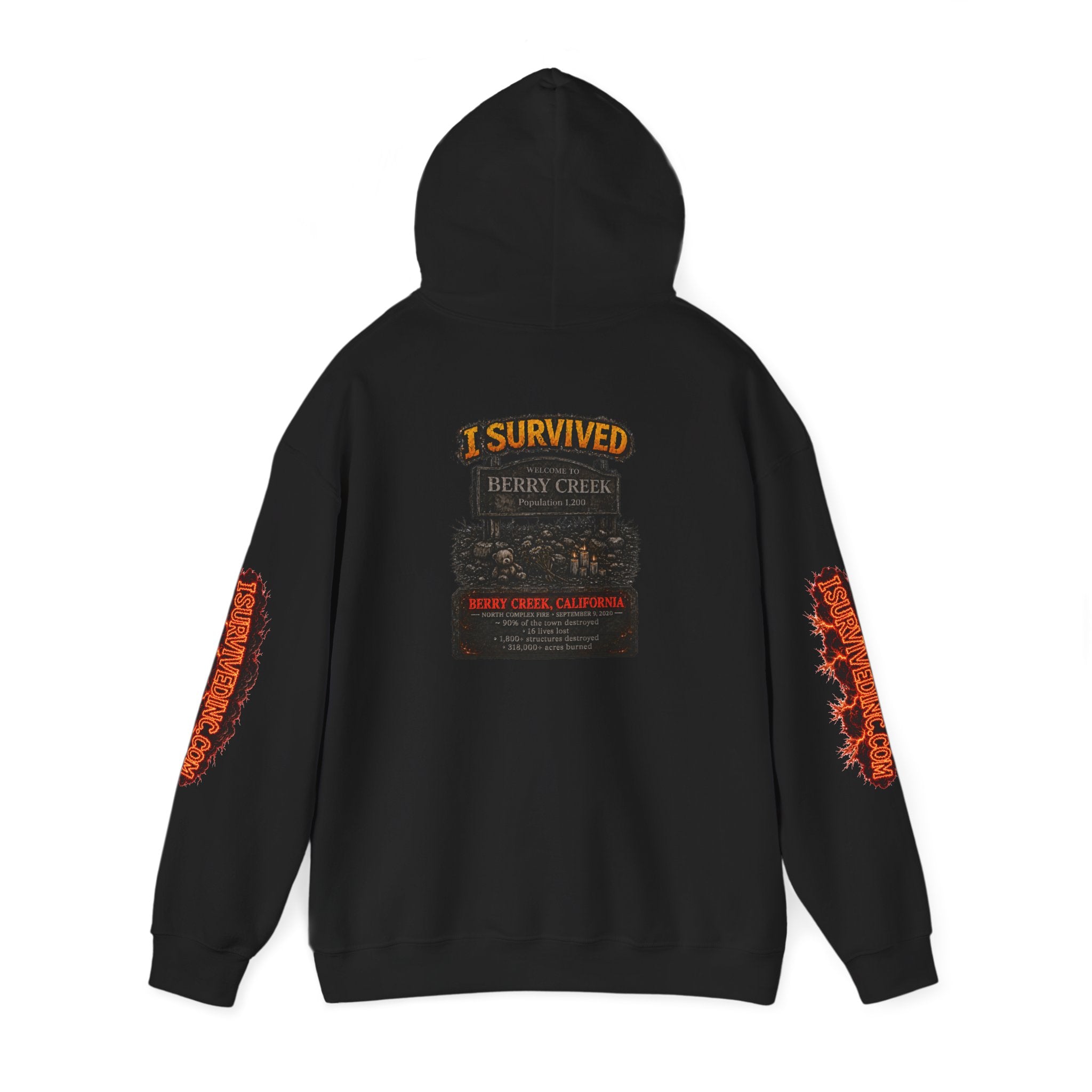I Survived 2020 — WILDFIRES S2:E1: "Berry Creek" Memorial Hoodie