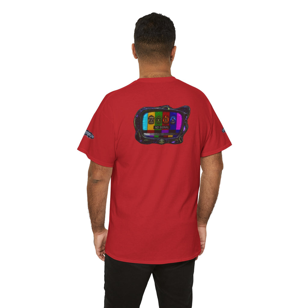 I Survived 2020 — "No Signal" Test Pattern Tee Alien Broadcast Finale Special Edition Summer Premiere Unisex Heavy Cotton Tee