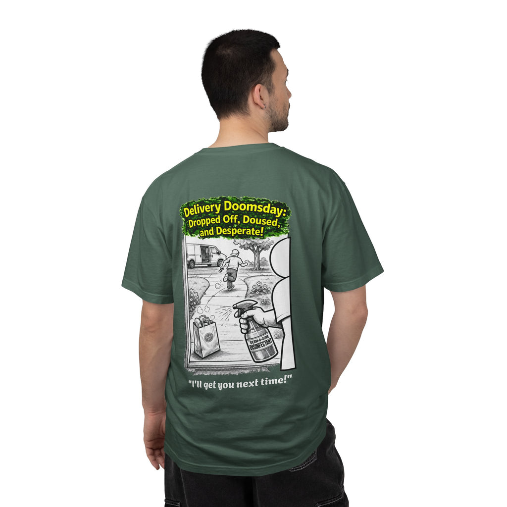 I Survived 2020 — PANDEMIC S1:E5: Director's Cut "Delivery Doomsday" Unisex Garment-Dyed T-shirt