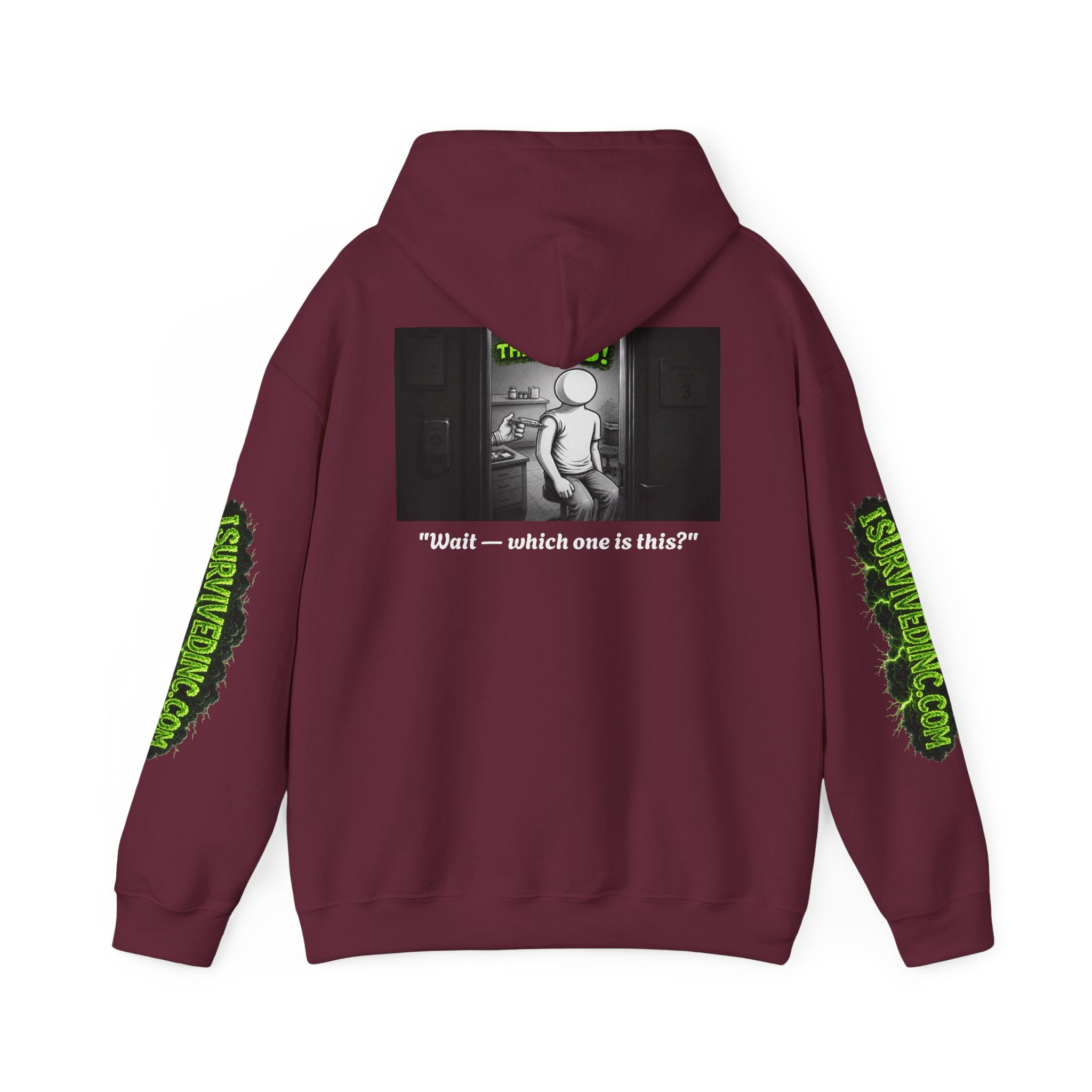 I Survived 2020 — S1:E3 "The Jab!" | Pandemic Edition Hoodie Sweatshirt