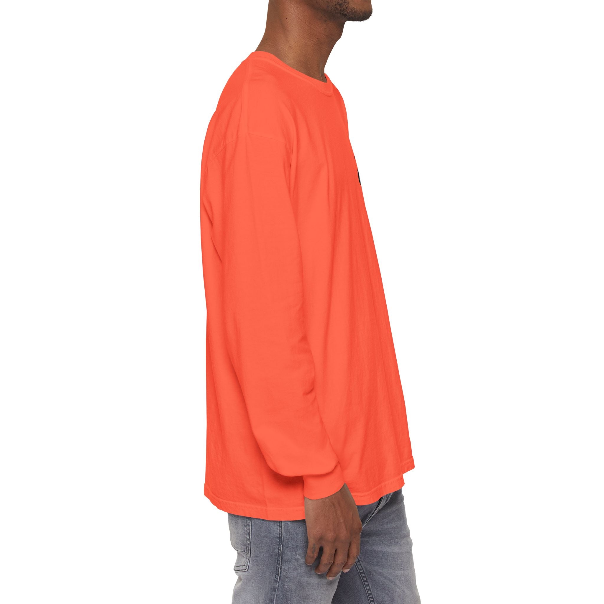 I Survived 2020 — "Please Stand By" Test Pattern Tee Summer Premier Unisex Garment-Dyed Long Sleeve T-Shirt