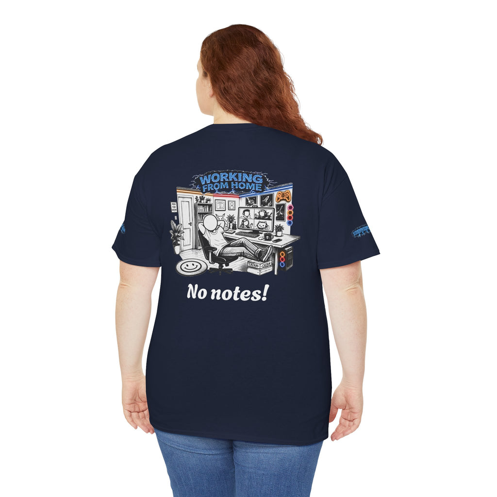 I Survived 2020 — LOCKDOWN S3:E4: Special Edition "Working From Home" Unisex Heavy Cotton Tee