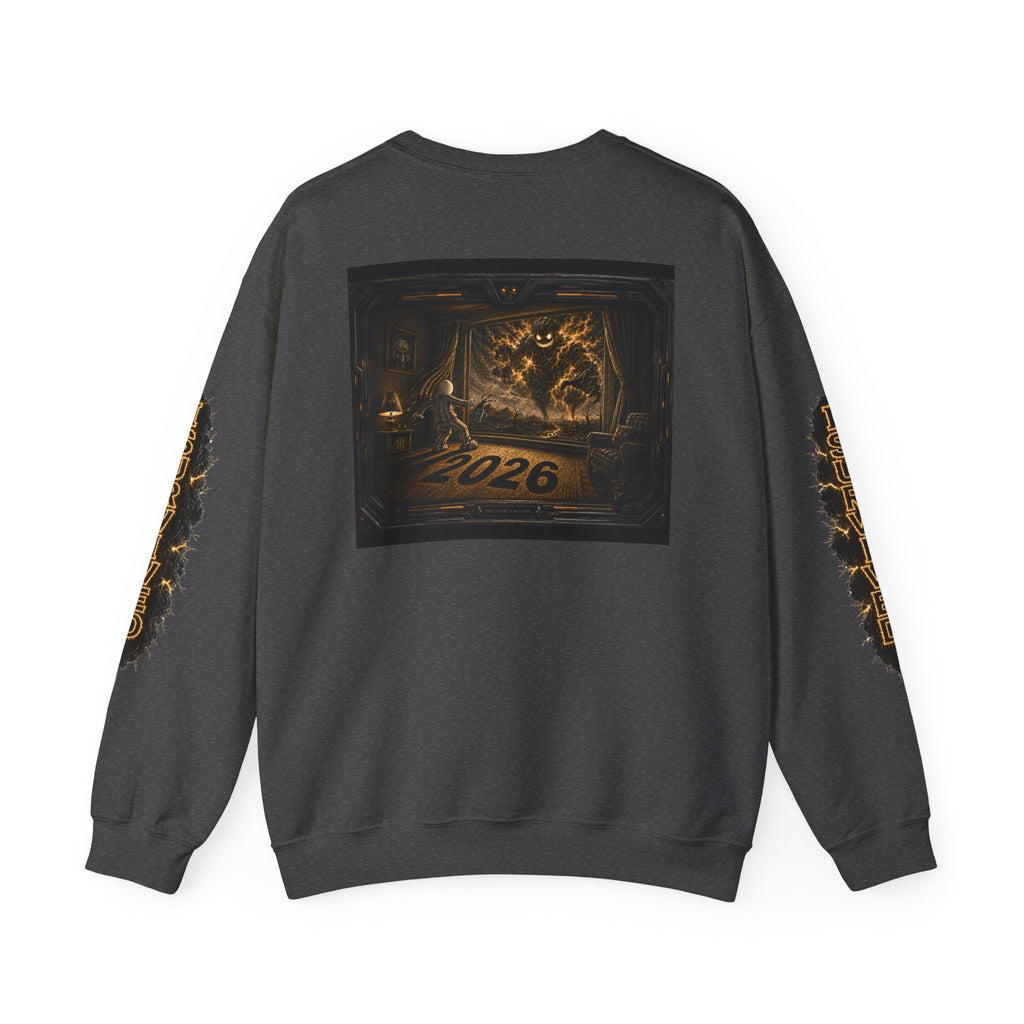 I Survived 2020 — Director's Cut Original Design Teaser Tee | Season 1 Premiere Drop Unisex Heavy Blend™ Crewneck Sweatshirt (SPECIAL EDITION)